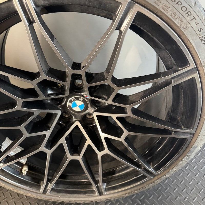BMW M3 M4 WHEEL RIM 20 INCH REAR 2021 2022 2023 2024 2025 OEM 8093839