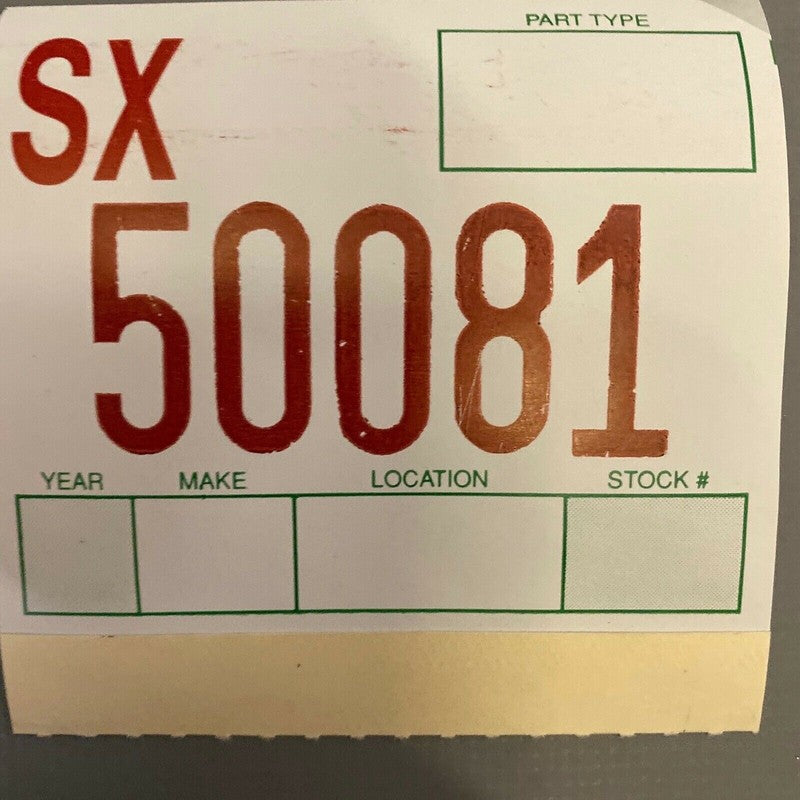 1037560-00-E TESLA MODEL X LEFT REAR DOOR PINCH SENSOR CARRIER 2016 2017 2018 2019 OEM