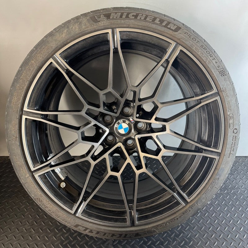 BMW M3 M4 WHEEL RIM 20 INCH REAR 2021 2022 2023 2024 2025 OEM 8093839