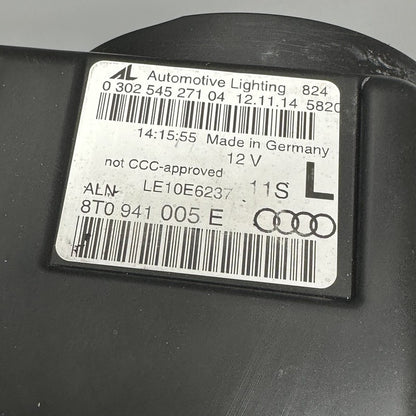 8T0941005E AUDI A5 HEADLIGHT LEFT DRIVER 2013 2014 2015 16 2017 BI- XENON OEM 8T0941005E