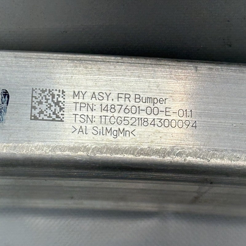 1487601-00-E TESLA MODEL Y REINFORCEMENT FRONT 2020 2021 2022 2023 OEM 1487601-00-E