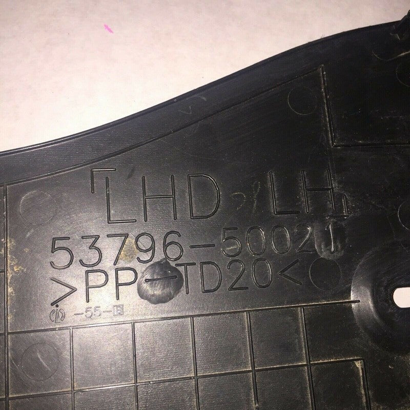 53796-50021 LEXUS LS460 LEFT ENGINE ROOM COVER TRIM 2007 2008 2009 2010 2011 2012 OEM