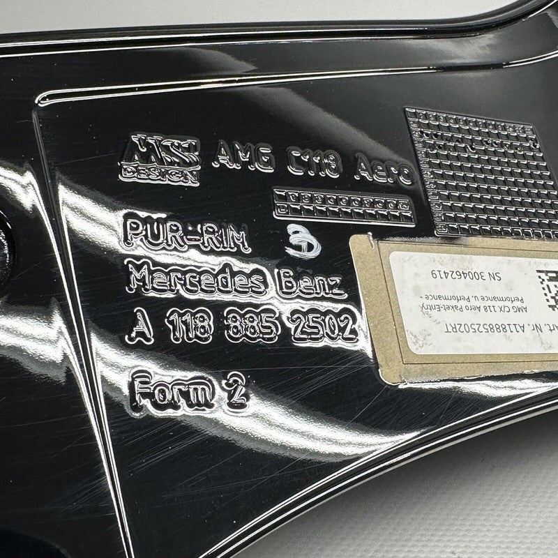 A1188852502 MERCEDES BENZ CLA250 REAR BUMPER UNDERCOVER 2020 2021 OEM A1188852502