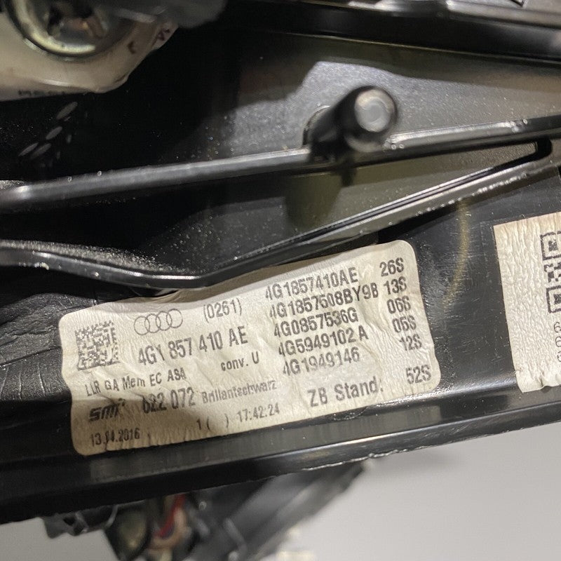 4G1857410AE AUDI A6 MIRROR RIGHT PASSENGER MOTOR 2012 2013 2014 2015 2016 2017 2018 OEM