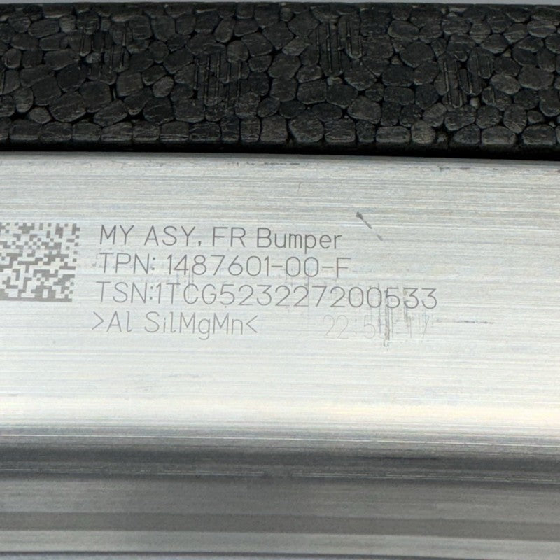 1487601-00-F TESLA MODEL Y REINFORCEMENT FRONT 2020 2021 2022 2023 OEM 1487601-00-F