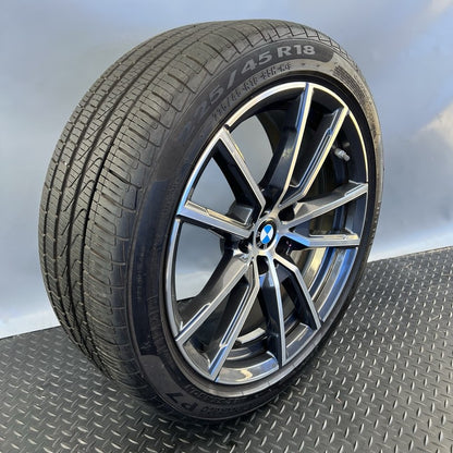 6877327 BMW 330 430 WHEEL RIM 18 INCH 2019 2020 2021 2022 2023 2024 OEM 6883522