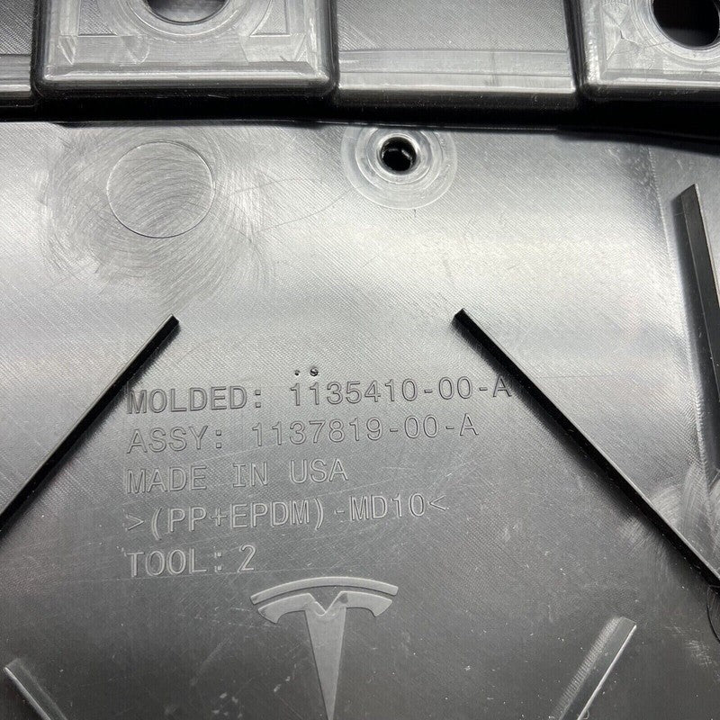 1135410-00-A TESLA MODEL 3 REAR SPLASH SHIELD COVER 2017 2018 2019 2020 OEM 1135410-00-A