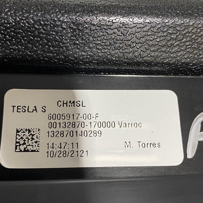 6005917-00F TESLA MODEL S REAR 3RD BRAKE LIGHT LED 6005917-00F 2016 2017 2018 2019 2020 OEM