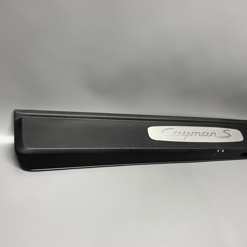 98150466702 PORSCHE CAYMAN S 981 DOOR SILL RIGHT FRONT 98150466702 2013 2014 2015 2016 OEM