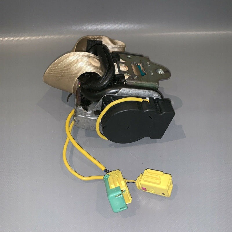 3D1858663C VOLKSWAGEN PHAETON 3D SEAT BELT LEFT FRONT 2004 2005 2006 BEIGE OEM