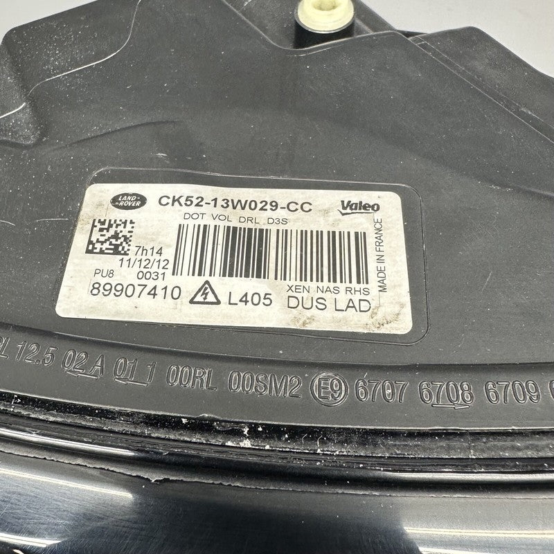 RANGE ROVER HSE HEADLIGHT RIGHT PASSENGER XENON 2013 2014 2015 2016 20