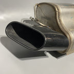 1198588 MASERATI GRAN CABRIO EXHAUST MUFFLER PIPE LEFT V8 SPORT 2013 14 15 16 2017 OEM 