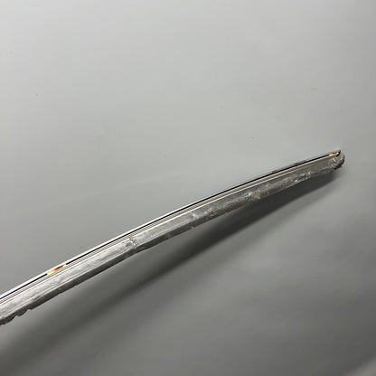 1128872-00-G TESLA MODEL X DOOR CHROME UPPER MOLDING RIGHT FRONT 2016 2017 2018 2019 2020 OEM