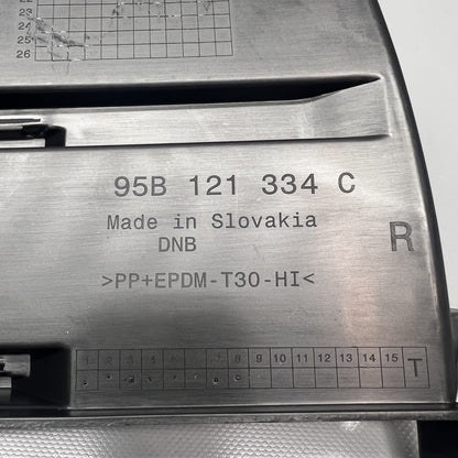 95B121334C PORSCHE MACAN FRONT BUMPER AIR DUCT RIGHT 2019 2020 2021 OEM 95B121334C