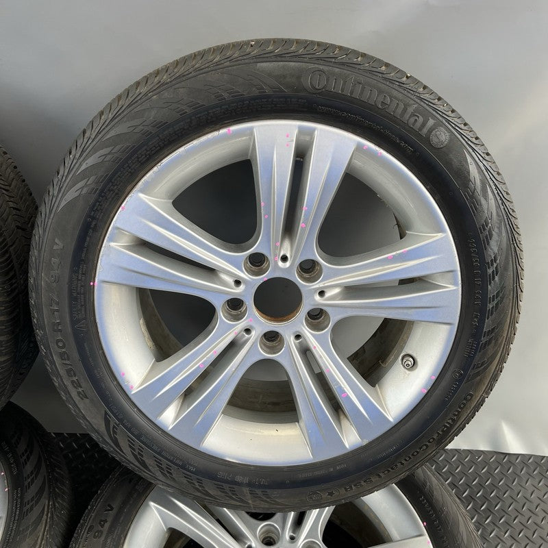 6796239 BMW 328i WHEEL RIM SET 17 INCH 2012 2013 2014 2015 2016 2017 2018 OEM 6796239