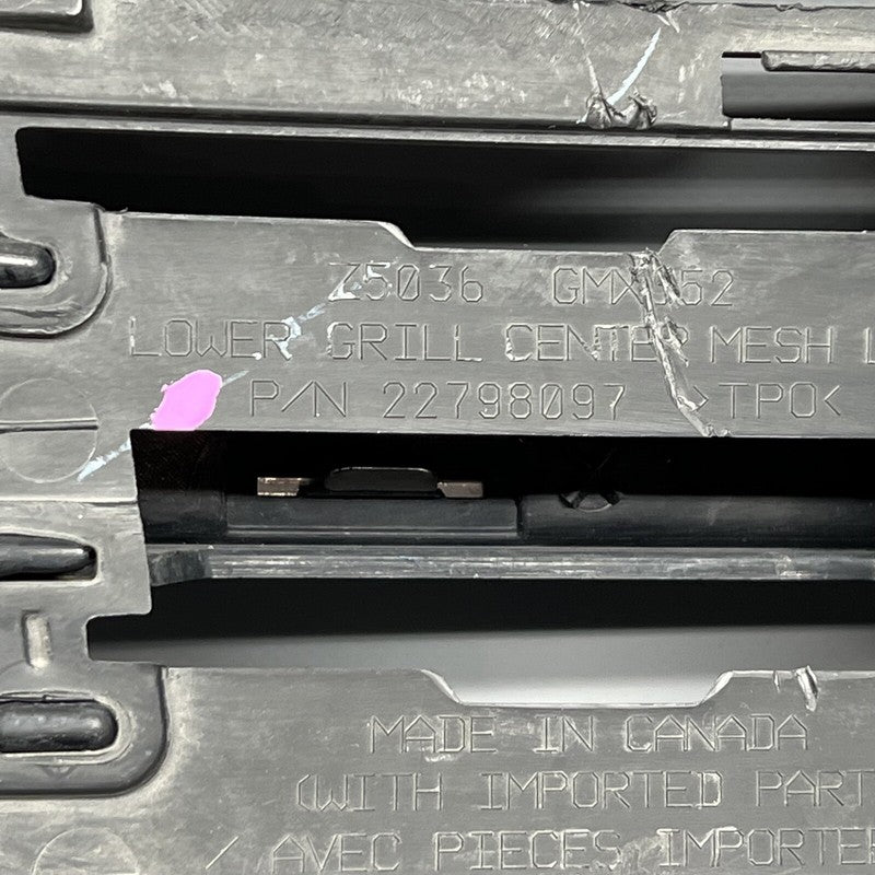 22798097 CHEVY IMPALA LOWER GRILLE 2014 2015 2016 2017 2018 2019 2020 OEM 22798097