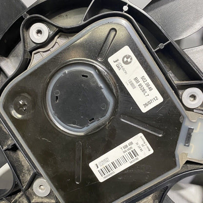 7640511-01 BMW 328 RADIATOR COOLING FAN F30 SEDAN 320 OEM 2012 2013 2014 2015