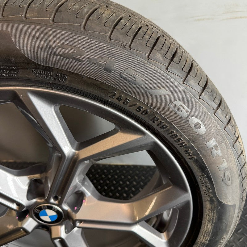 BMW X3 X4 WHEEL RIM 19 INCH 2018 2019 2020 2021 2022 2023 2024 OEM 687