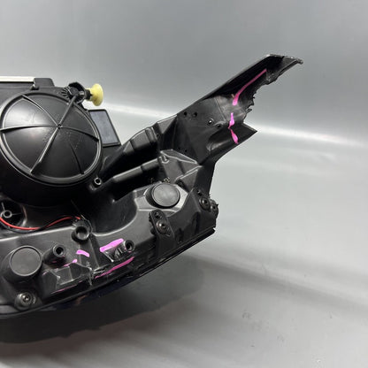 844346443 CHEVY IMPALA HEADLIGHT RIGHT PASSENGER 2014 XENON OEM DAMAGED