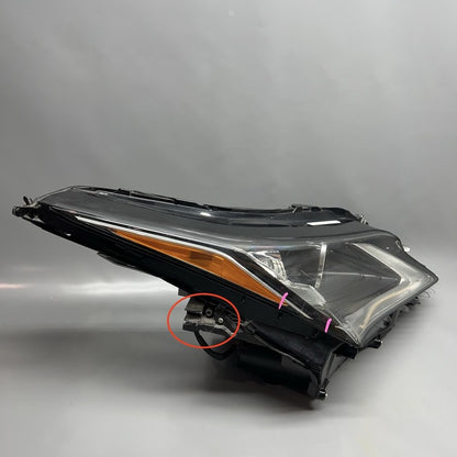 RX350 LEXUS RX350 HEADLIGHT RX450H RIGHT PASSENGER 2016 2017 2018 2019 LED OEM 