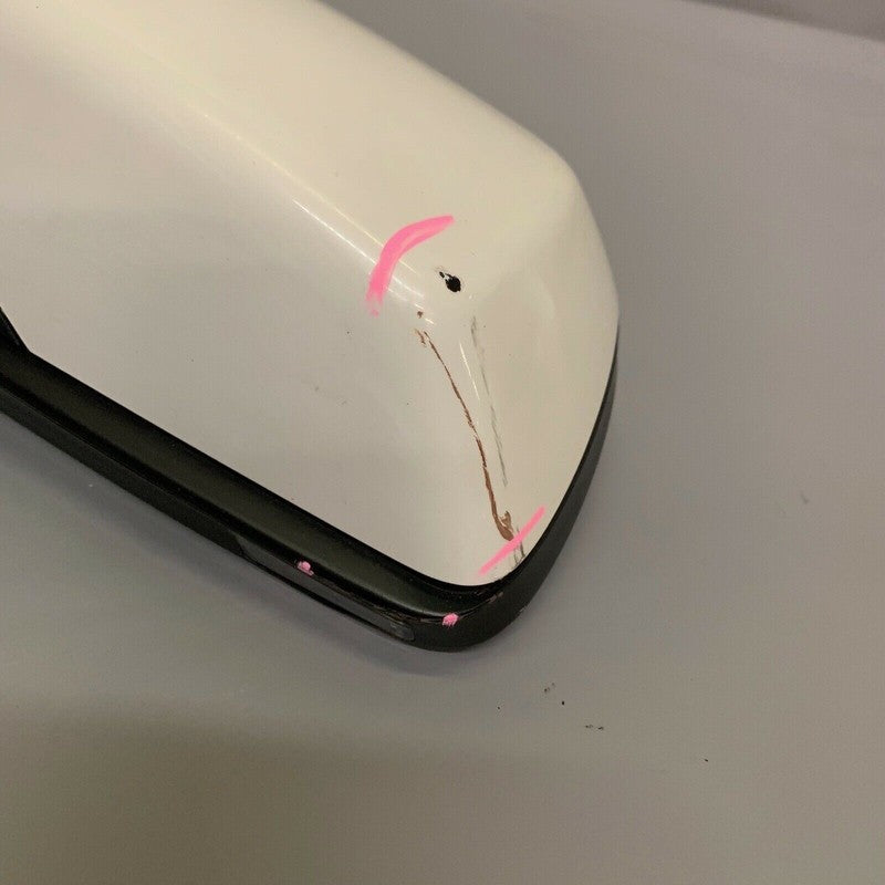 F0123113 BMW 528 MIRROR LEFT DRIVER SIDE 535 E60 2008 2009 2010 WHITE OEM