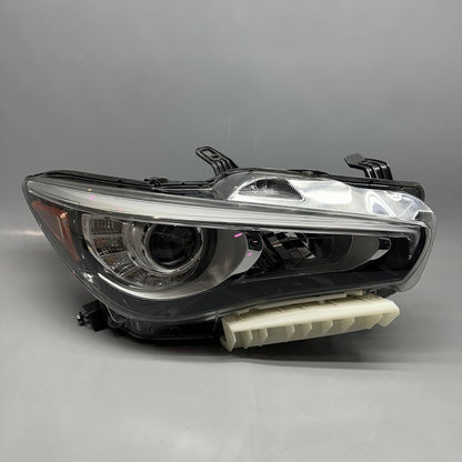 Q50 INFINITI Q50 HEADLIGHT RIGHT PASSENGER 2014 2015 2016 2017 LED OEM 