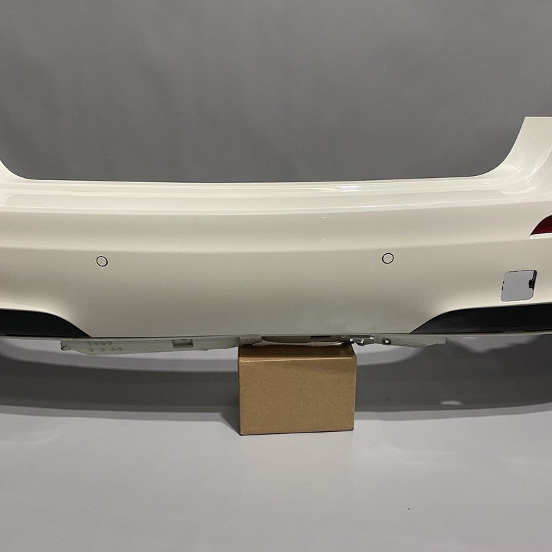 BMW 750LI REAR BUMPER M-SPORT 51127898742740 2013 2014 2015 WHITE OEM
