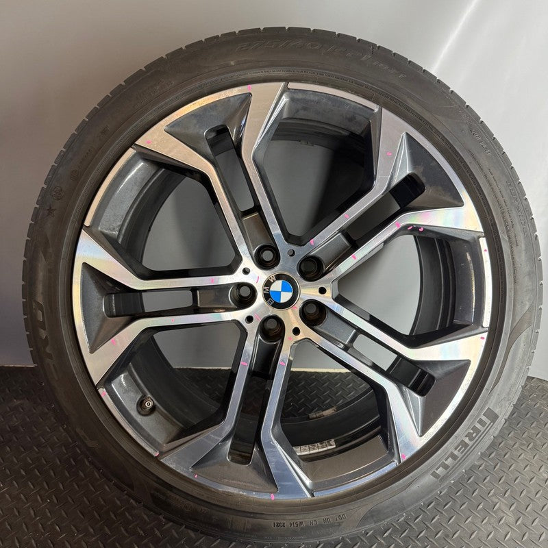 BMW X5 X6 WHEEL RIM FRONT 21 INCH 2020 2021 2022 2023 2024 2025 2026 O