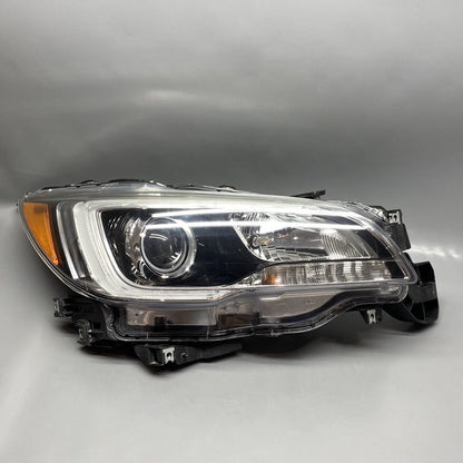 SUBARU LEGACY OUTBACK HEADLIGHT RIGHT PASSENGER 2015 2016 2017 HALOGEN  LED OEM