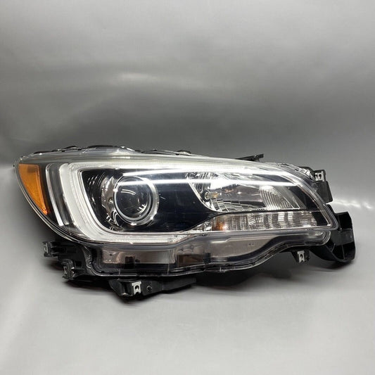 SUBARU LEGACY OUTBACK HEADLIGHT RIGHT PASSENGER 2015 2016 2017 HALOGEN  LED OEM