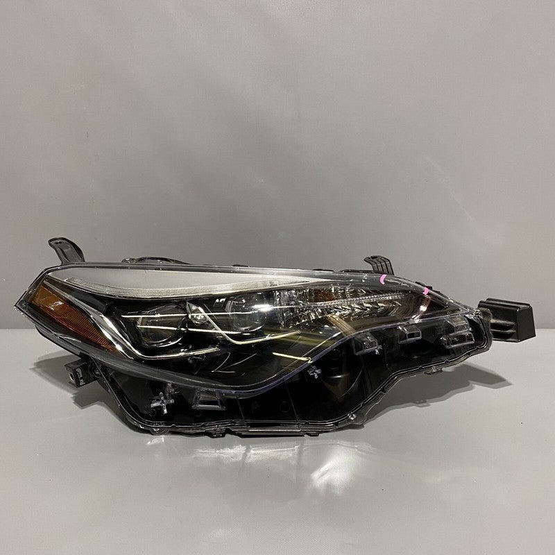 TOYOTA COROLLA HEADLIGHT RIGHT PASSENGER LED OEM 2017 2018 2019