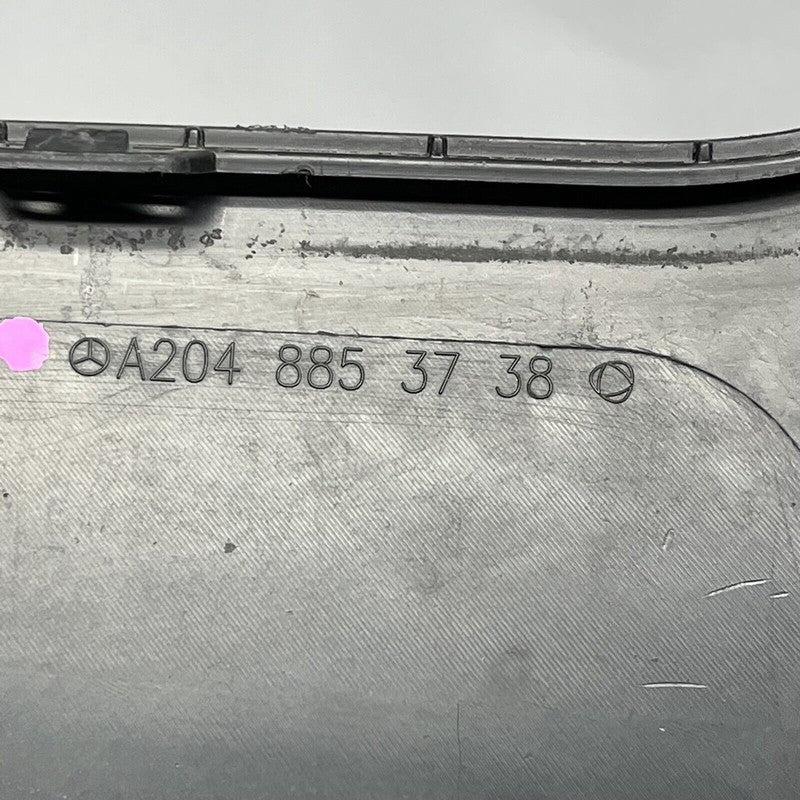 MERCEDES BENZ C250 REAR DIFFUSER VALANCE 2012 2013 2014 OEM A204885373