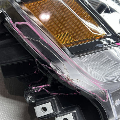 68533274AB RAM 1500 HEADLIGHT RIGHT PASSENGER 2019 2020 2021 LED FOR PARTS OEM 68533274AB