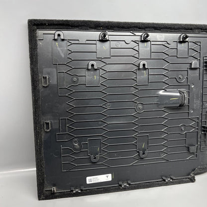 1600892-00-A TESLA MODEL Y 3RD ROW SEAT BACK COVER RIGHT 2020 2021 2022 2023 OEM 1600892-00-A