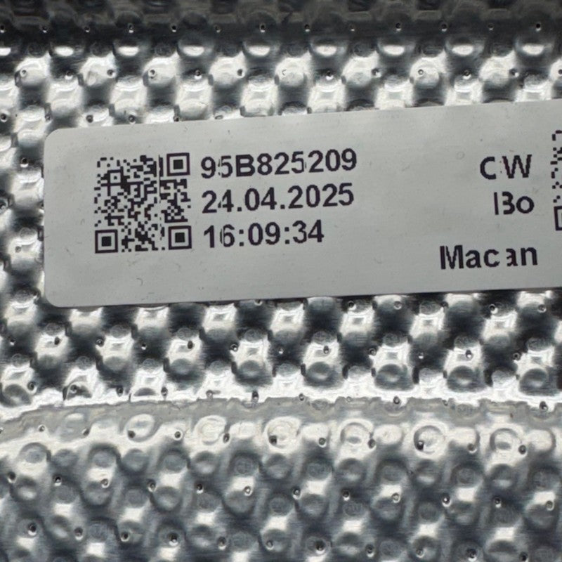 PORSCHE MACAN GTS REAR UNDERBODY SPLASH SHILED 2020 2021 2022 2023 202