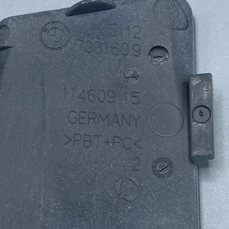 51127331609 BMW 528 SEDAN REAR BUMPER TOW COVER CAP 56127331609 2014 2015 2016 OEM