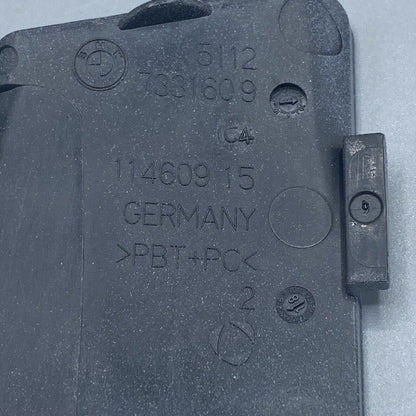 51127331609 BMW 528 SEDAN REAR BUMPER TOW COVER CAP 56127331609 2014 2015 2016 OEM