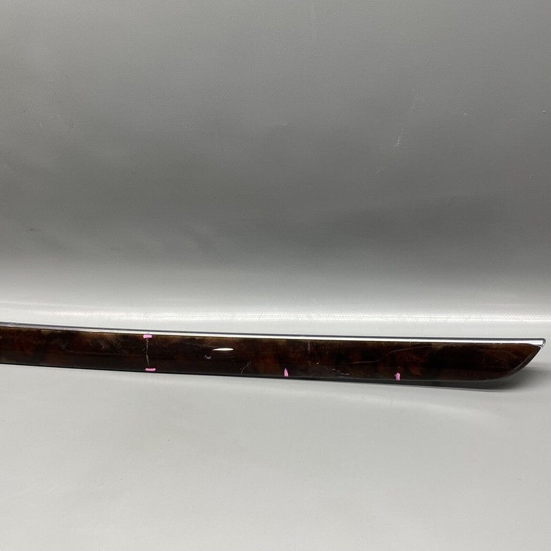 a2217205122 MERCEDES BENZ S550 DOOR PANEL TRIM WOOD LEFT FRONT 2010 2011 2012 2013 OEM