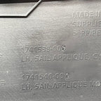 TESLA CYBERTRUCK BEDSIDE SAIL APPLIQUE LEFT 2024 2025 OEM 1741538-00-C