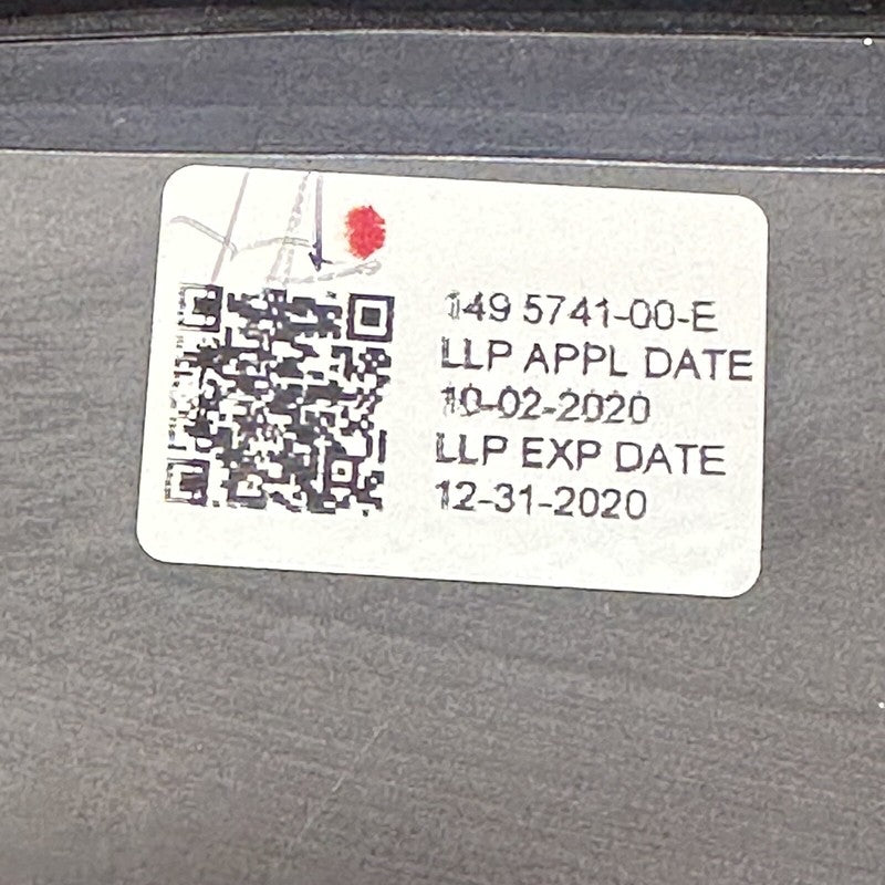 1495741-00-E TESLA MODEL Y QUARTER GLASS RIGHT REAR 2020 2021 2022 2023 OEM 1495741-00-E