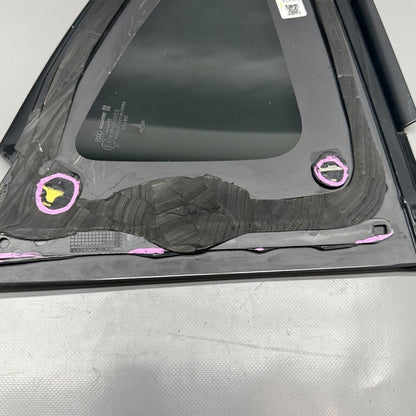 1495740-00-E TESLA MODEL Y QUARTER GLASS LEFT REAR 2020 2021 2022 2023 OEM 1495740-00-E