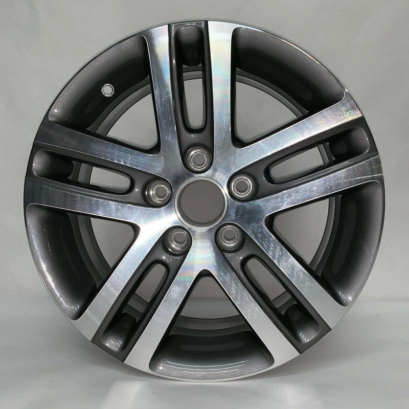 1KD601025 VOLKSWAGEN JETTA WHEEL RIM GRAY AND STAINLESS STEEL 16” 2010 OEM