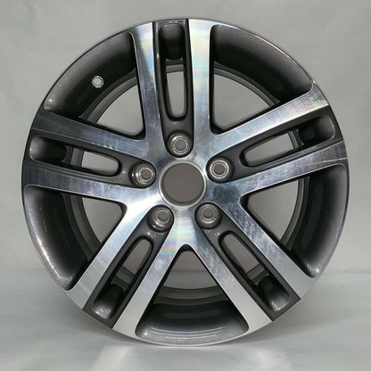 1KD601025 VOLKSWAGEN JETTA WHEEL RIM GRAY AND STAINLESS STEEL 16” 2010 OEM
