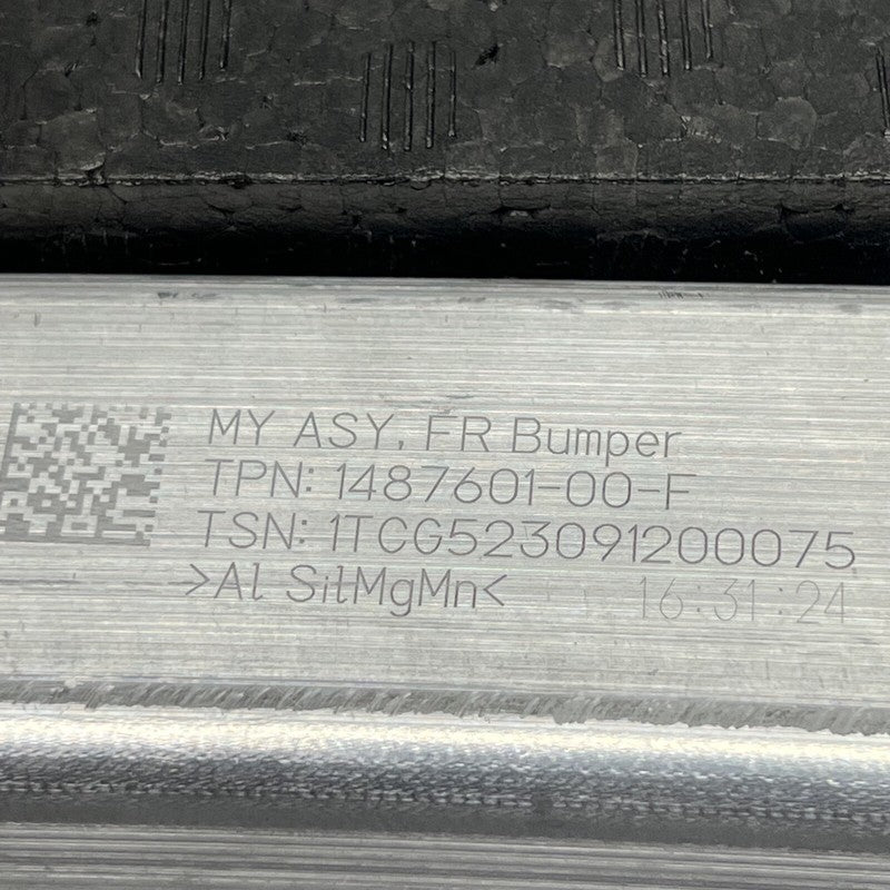 1487601-00-F TESLA MODEL Y REINFORCEMENT FRONT 2020 2021 2022 2023 OEM 1487601-00-F