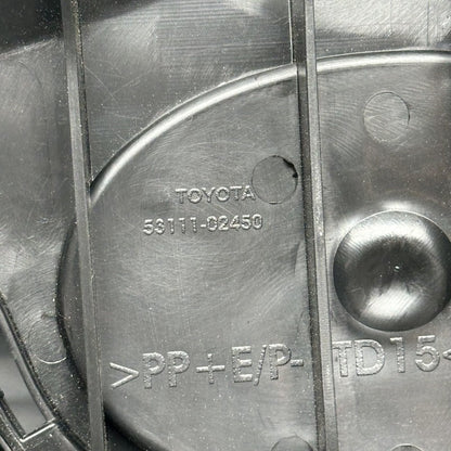 53111-02450 TOYOTA COROLLA UPPER GRILLE 2009 2010 OEM 53111-02450