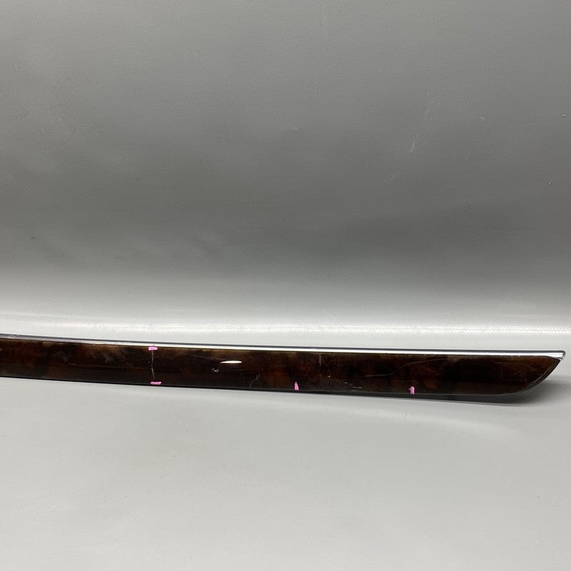 a2217205122 MERCEDES BENZ S550 DOOR PANEL TRIM WOOD LEFT FRONT 2010 2011 2012 2013 OEM