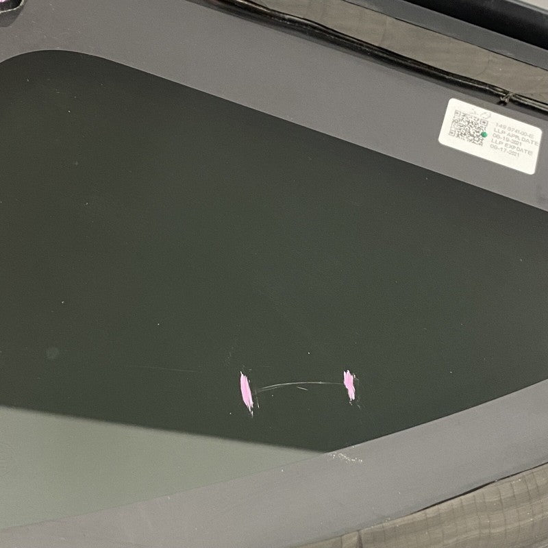 1495741-00-E TESLA MODEL Y QUARTER GLASS RIGHT REAR 1495741-00-E 2020 2021 2022 OEM