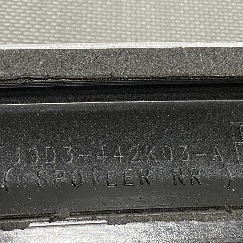 J9D3-442K03-A JAGUAR I-PACE REAR TRUNK TAILGATE SPOILER J9D3-442K03-A 2019 2020 OEM