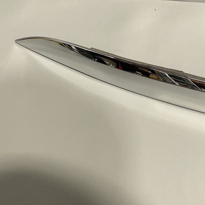 1035369-00-D TESLA MODEL X CHROME MOLDING REAR TRUNK OEM 2016 2017 2018 2019 2020 