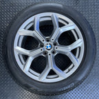 6877327 BMW X3 X4 WHEEL RIM 19 INCH SET 2018 2019 2020 2021 2022 2023 2024 OEM 6877327